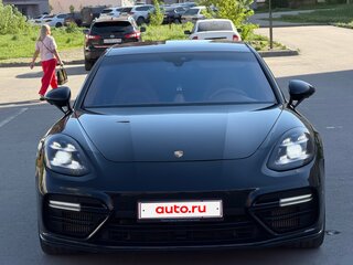 2017 Porsche Panamera Turbo II, чёрный, 6900000 рублей, вид 4