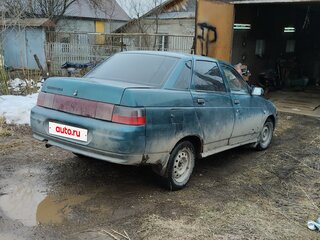 1998 Lada (ВАЗ) 2110, зелёный, 50000 рублей, вид 1