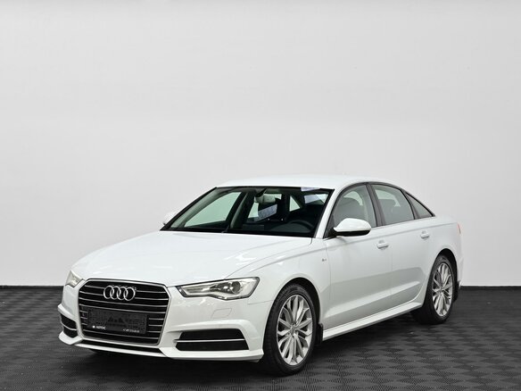 2015 Audi A6 IV (C7) Рестайлинг, белый - вид 2