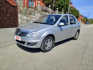 2012 Renault Logan I Рестайлинг, серый, 565000 рублей, вид 1