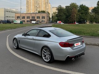 2018 BMW 4 серии 440i xDrive F32/F33/F36 Рестайлинг, серебристый, 4400000 рублей, вид 4