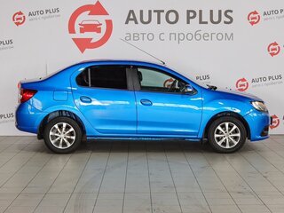 2014 Renault Logan II, синий, 589000 рублей, вид 5