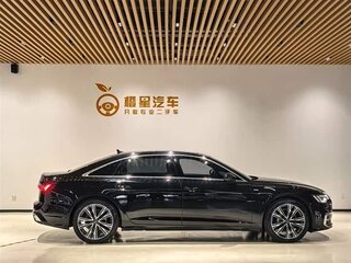 2024 Audi A6 40 TFSI Long V (C8) Рестайлинг, чёрный, 4980000 рублей, вид 4