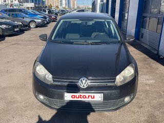 2010 Volkswagen Golf VI, чёрный, 690000 рублей, вид 3