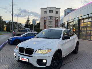 2012 BMW X6 40d I (E71) Рестайлинг, белый, 1800000 рублей, вид 2