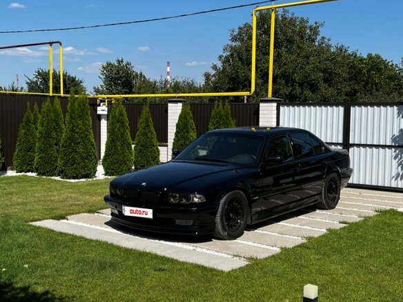 1999 BMW 7 серии 740i III (E38) Рестайлинг, чёрный, 1650000 рублей - вид 6