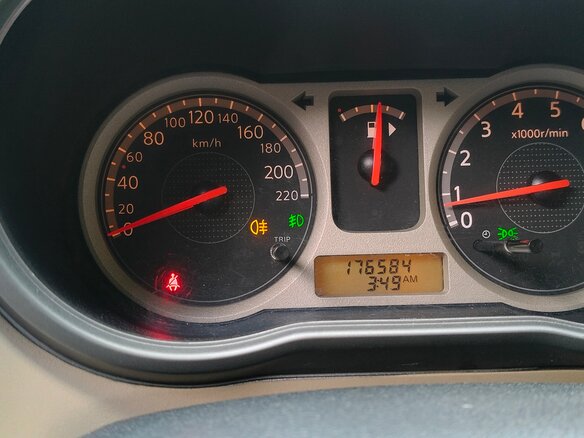 2007 Nissan Note I, синий, 500000 рублей - вид 7
