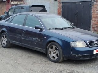 1998 Audi A6 II (C5), синий, 245000 рублей, вид 3