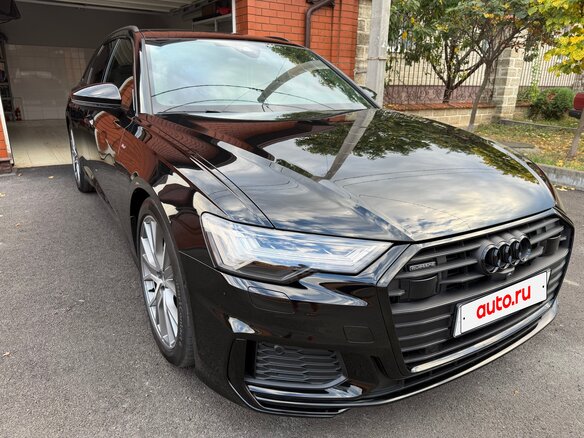2022 Audi A6 40 TDI V (C8), чёрный, 6300000 рублей - вид 12