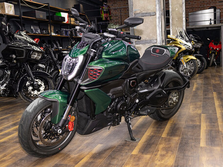 2026 Ducati Diavel V4, зелёный, 6490000 рублей, вид 1