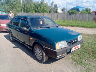 2004 Lada (ВАЗ) 21099, зелёный, 85000 рублей, вид 2
