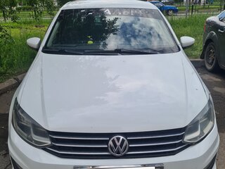 2018 Volkswagen Polo V Рестайлинг, белый, 880000 рублей, вид 2