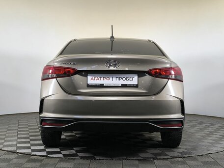 2021 Hyundai Solaris II Рестайлинг, бежевый, 1360000 рублей, вид 5