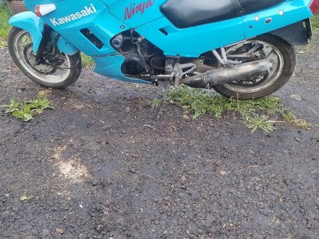 1995 Kawasaki 250 TR, синий, 120000 рублей, вид 1