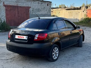 2009 Kia Rio II, чёрный, 299000 рублей, вид 4
