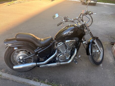 1997 Honda Steed 400, чёрный, 330000 рублей, вид 2