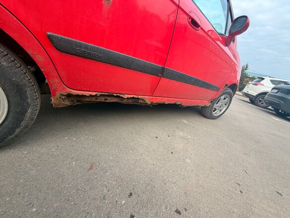2007 Chevrolet Spark II, красный, 150000 рублей - вид 5