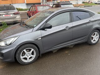 2012 Hyundai Solaris I, чёрный, 550000 рублей, вид 2