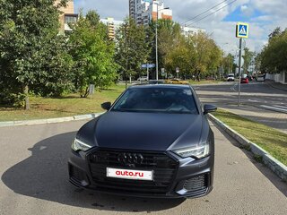 2020 Audi A6 45 TFSI V (C8), синий, 4200000 рублей, вид 4