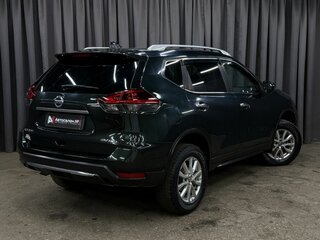 2017 Nissan Rogue II Рестайлинг, зелёный, 1879999 рублей, вид 4