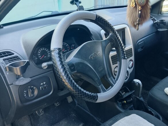 2012 Chery Very (A13), чёрный, 150000 рублей - вид 4