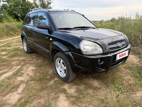 2006 Hyundai Tucson I, чёрный, 480000 рублей, вид 1