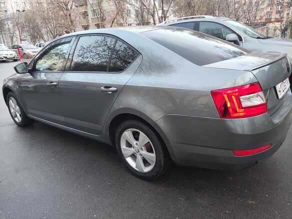 2014 Skoda Octavia III (A7), серый, 1208000 рублей - вид 5