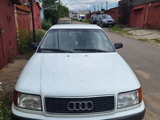 1992 Audi 100 IV (C4), белый, 450000 рублей, вид 1