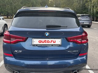 2019 BMW X3 20d xDrive III (G01), синий, 3800000 рублей, вид 5