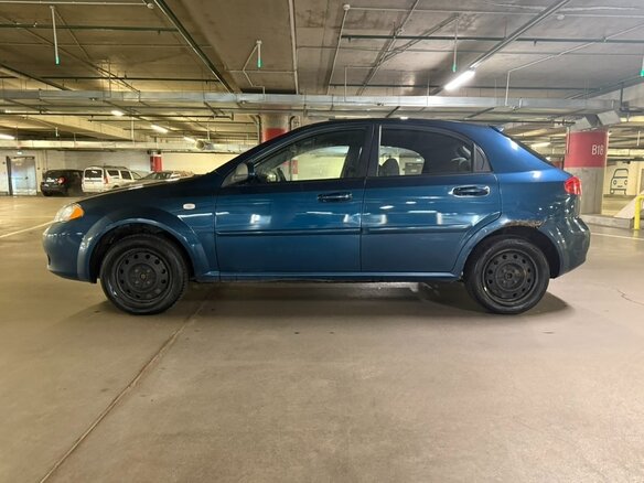 2007 Chevrolet Lacetti I, синий, 400000 рублей - вид 3