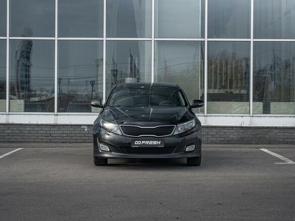 2014 Kia Optima III Рестайлинг, чёрный, 989999 рублей - вид 2