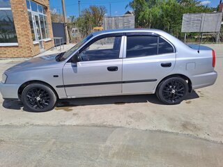 2005 Hyundai Accent ТагАЗ II, серебристый, 380000 рублей, вид 5