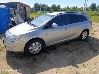 2011 Opel Astra J, серебристый, 670000 рублей, вид 4