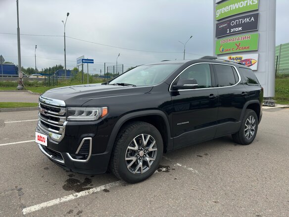 2022 GMC Acadia II Рестайлинг, чёрный, 3600000 рублей - вид 2