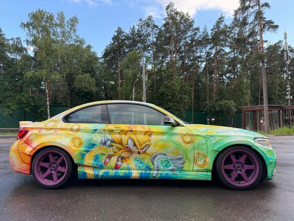 2014 BMW 2 серии 220i F22, синий, 2800000 рублей - вид 3