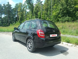 2013 Lada (ВАЗ) Kalina II, чёрный, 470000 рублей, вид 5