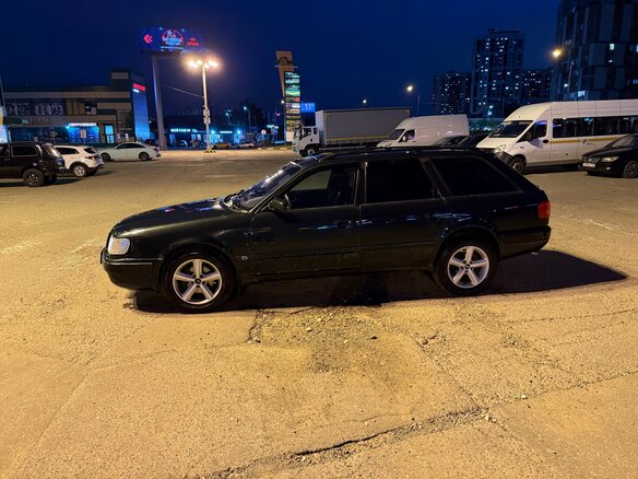 1993 Audi 100 IV (C4), зелёный, 290000 рублей - вид 8