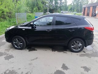 2014 Hyundai ix35 I Рестайлинг, чёрный, 1200000 рублей, вид 4