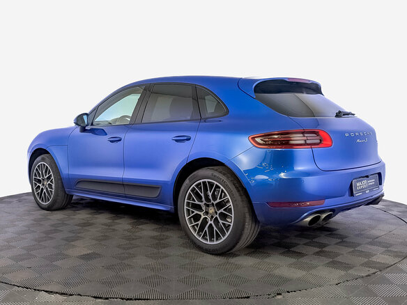 2015 Porsche Macan S I, синий, 2730000 рублей - вид 6