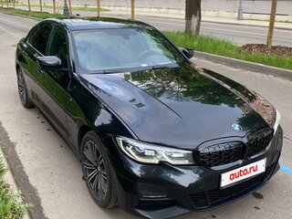 2020 BMW 3 серии 320d xDrive VII (G2x), чёрный, 4150000 рублей, вид 3