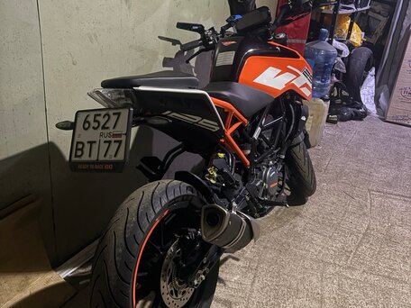 2018 KTM 125 Duke, оранжевый, 400000 рублей, вид 5