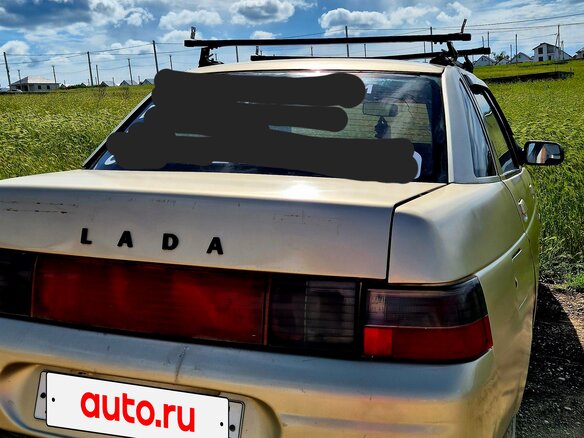 2001 Lada (ВАЗ) 2110, серебристый, 130000 рублей - вид 5