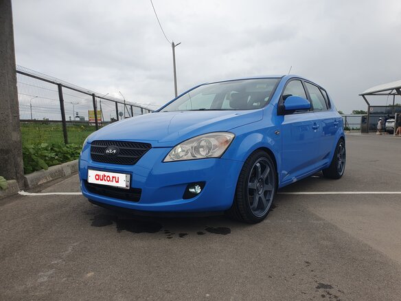 2007 Kia Ceed I, синий - вид 3