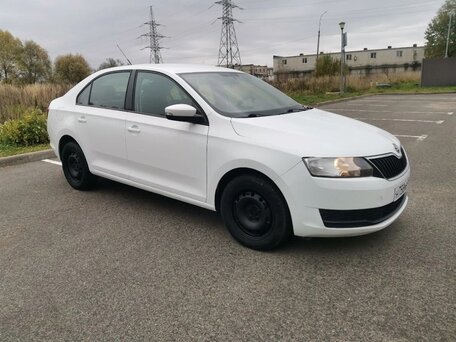 2019 Skoda Rapid I Рестайлинг, белый, 850000 рублей, вид 5