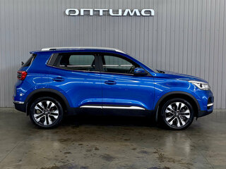 2019 Chery Tiggo 4 I Рестайлинг, синий, 1297000 рублей, вид 4