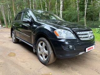 2007 Mercedes-Benz M-Класс 320 II (W164), чёрный, 1150000 рублей, вид 3