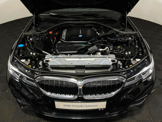 2021 BMW 3 серии 320d xDrive VII (G2x), чёрный, 3613500 рублей, вид 4