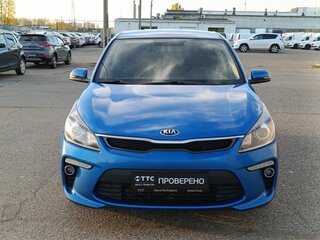 2017 Kia Rio IV, синий, 1090000 рублей, вид 2