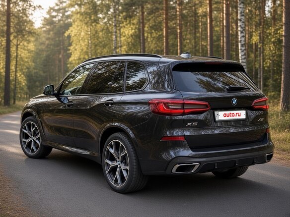 2019 BMW X5 40i IV (G05/G18), чёрный - вид 4