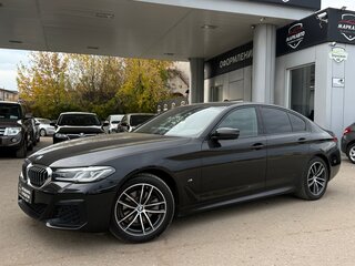 2020 BMW 5 серии 520d VII (G30/G31/G38) Рестайлинг, чёрный, 4500000 рублей, вид 4